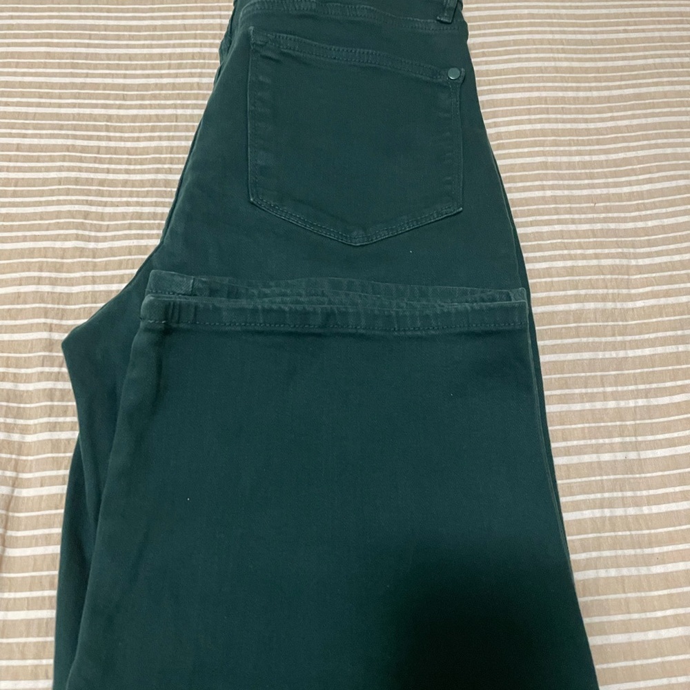 Judy Blue Deep Green Wide Leg jeans